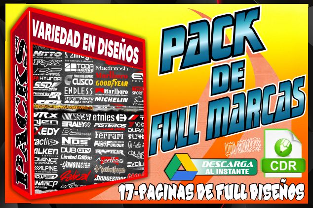 ◾Pack de Colección de Full Marcas Vectores para Plotter de Corte◾