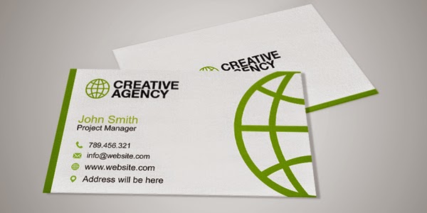 Free Business Card Mockup PSD