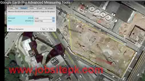 Google Earth Pro - Advance Measuring tools The Polygons Tool
