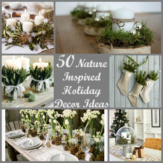 50 Nature Inspired Holiday Decor Ideas