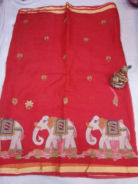  New model  kota doria sarees with blouse|online buy saree 