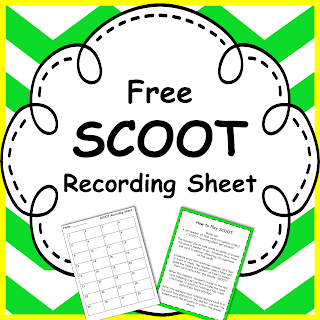  FREE Scoot recording sheet & directions