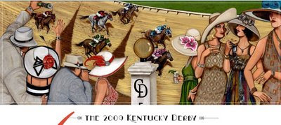 kentucky derby artwork 2009