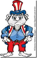 broke uncle sam