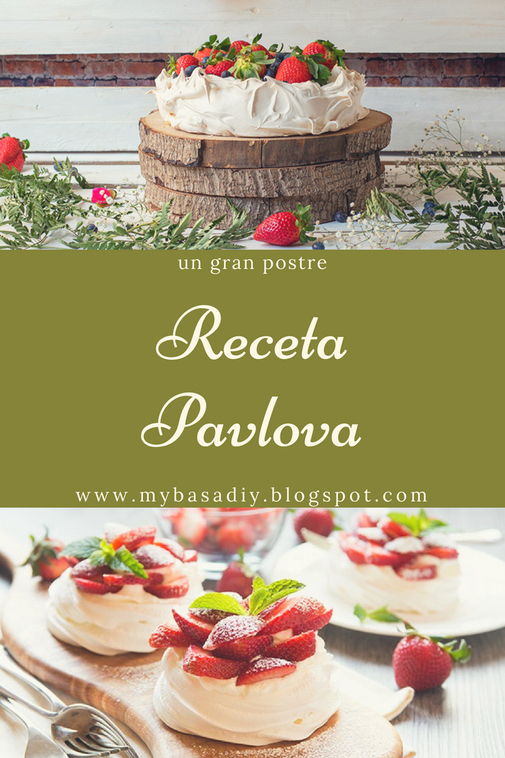 receta diy cocina pavlova fruta fiesta verano fácil deliciosa básica