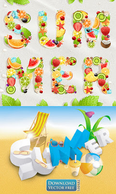 2-nen-do-hoa-tao-mau-chu-summer-tu-trai-cay-tao-hinh-3d-vector-7010