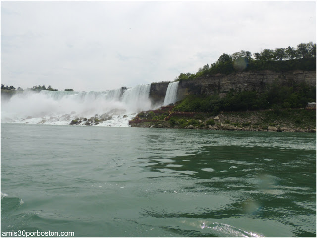 Cataratas del Niágara desde el Maid Of The Mist 