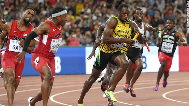 relay final at the 2015 World Championships in Athletics.