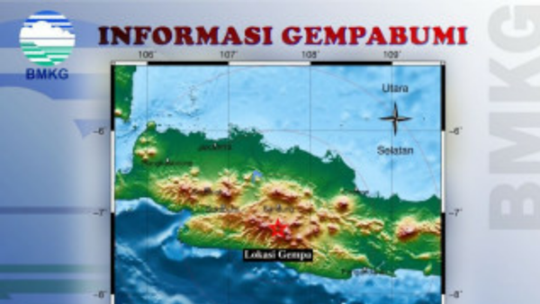 Lokasi Gempa Bumi Kabupaten Bandugn 2020