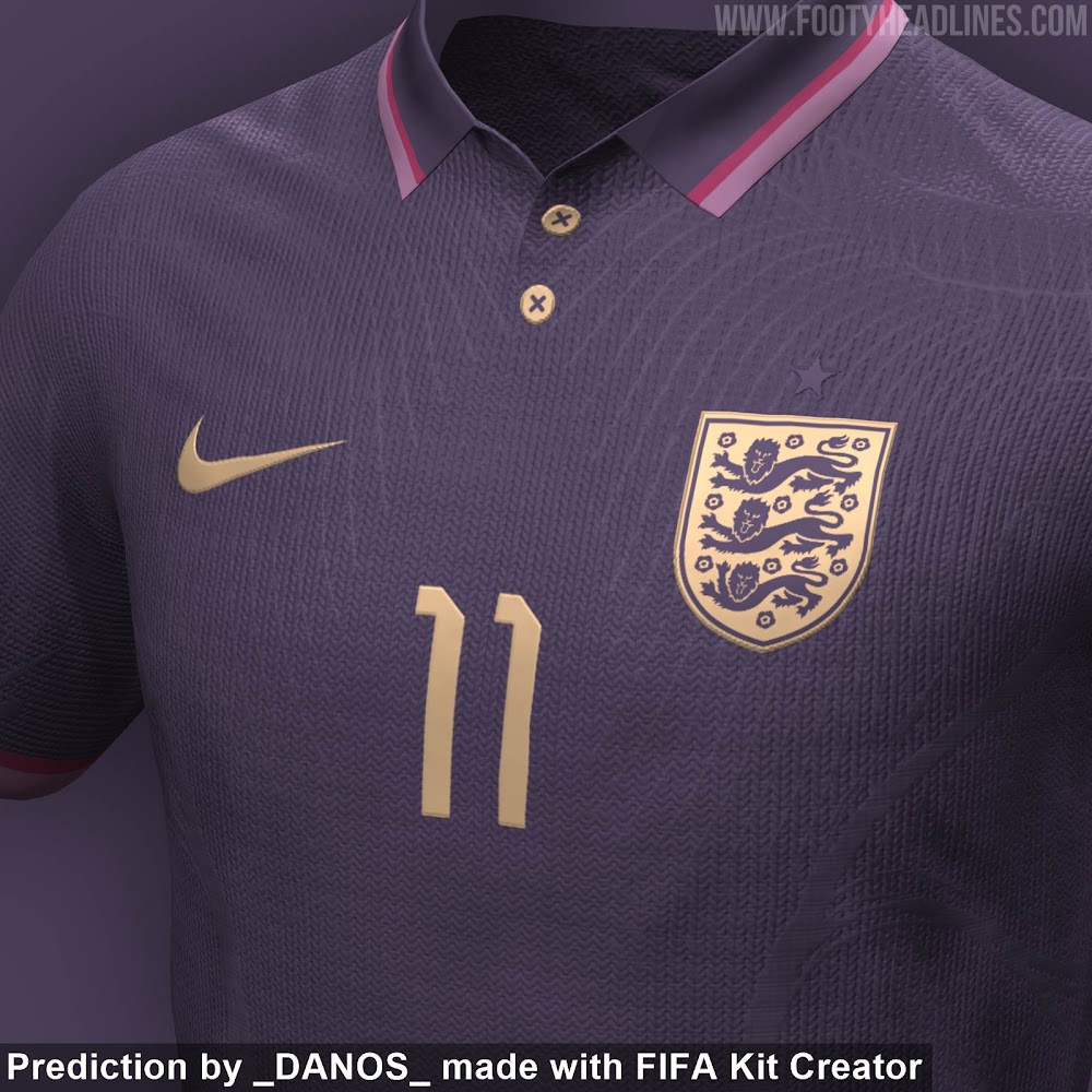 Nike England Euro 2024 Away Kit Prediction Based on Leaked Colors ...