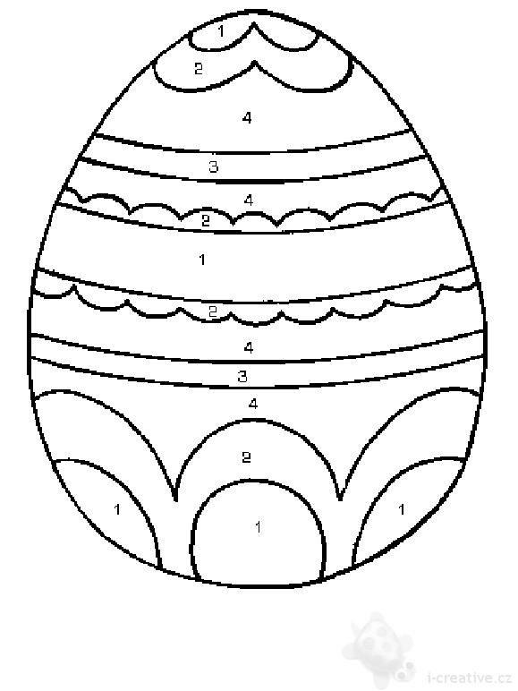 easter eggs to colour and print. cute easter eggs coloring