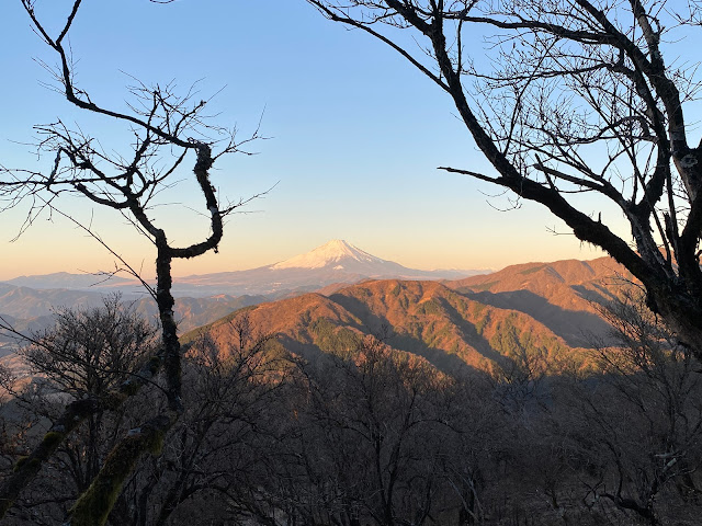 Mt. Fuji on Jan. 1, Sunrise