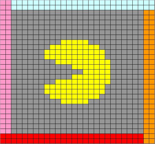 Der Himmel ist Grau: Pac-Man dish cloths