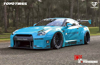 Nissan GT-R Insane Widebody by Liberty Walk Performance