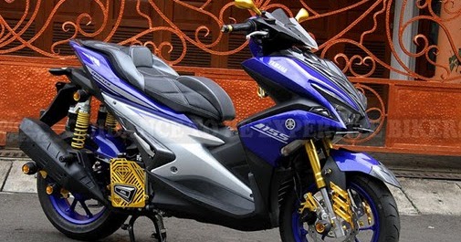 100 Gambar Desain Modifikasi Motor Yamaha Aerox S Keren 