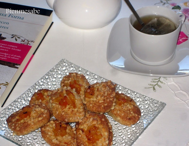 galletas naranja y almendra