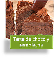 TARTA DE CHOCOLATE Y REMOLACHA