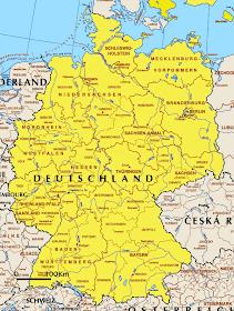 Mappa della Germania Regionale