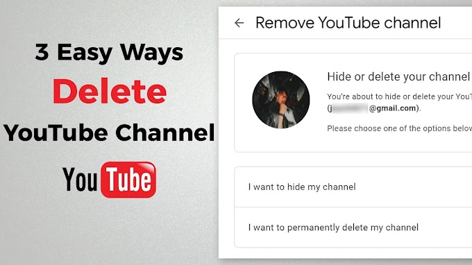 How To Delete YouTube Channel on Laptop - PC - MAC