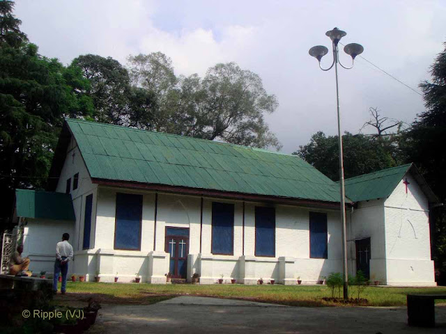 Posted by Ripple (VJ) : Palampur, Himachal Pradesh: Church in Palampur