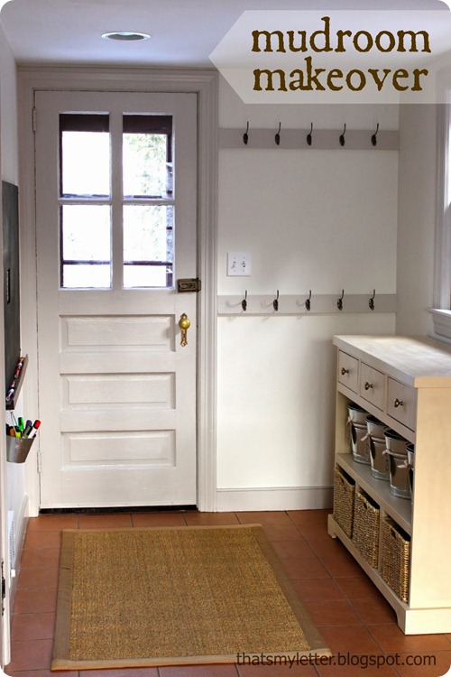 mudroom makeover