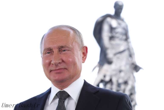 Putin urged the Russians to vote for security and prosperity