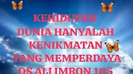 PERSIAPAN SEBELUM KEMATIAN 