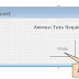 Animasi Teks Menggunakan Timer (Visual Basic)