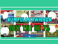 Kumpulan Twibbon HUT TNI ke 76 Tahun 2021