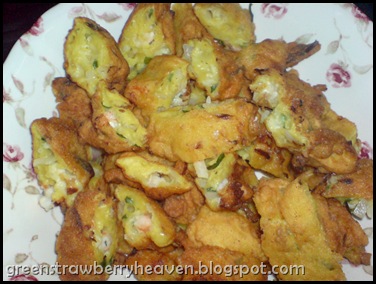 Ann Mikael : RESEPI : Cucur Udang Panas Garing