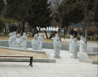 Chinese zodiac statues