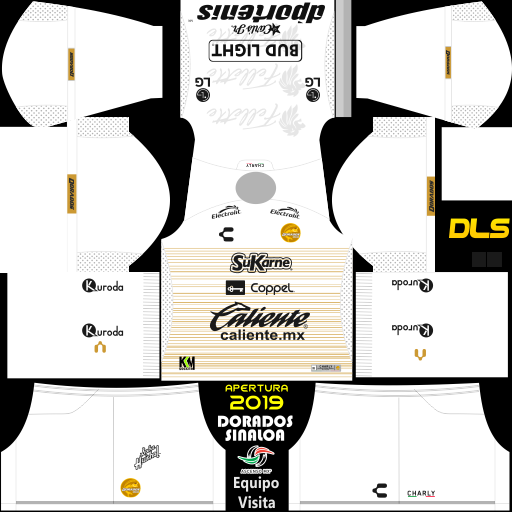 kit guardameta tercero dorados 2019