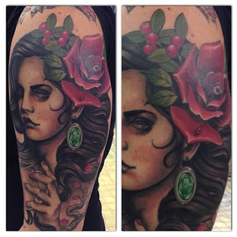 Get Your Body Electric On With These Lana Del Rey Tattoos