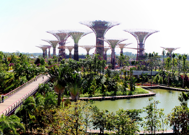 O prédio com jardim vertical interior foi eleito a construção do ano