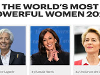 The World's 100 Most Powerful Women by Forbes.