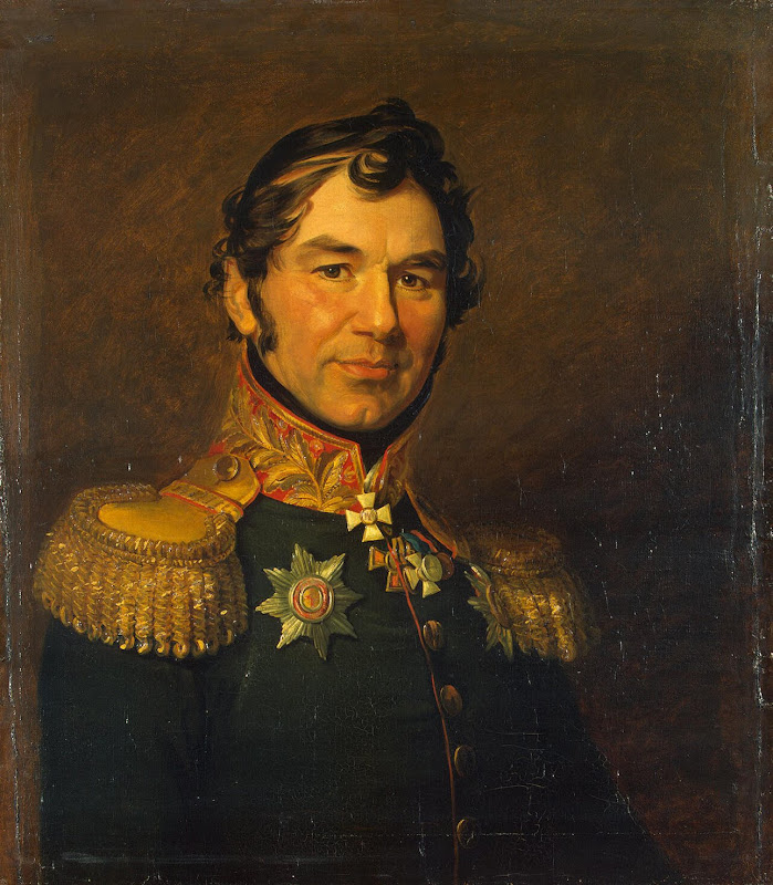 Portrait of Maxim F. Stavitsky by George Dawe - Portrait, History Paintings from Hermitage Museum