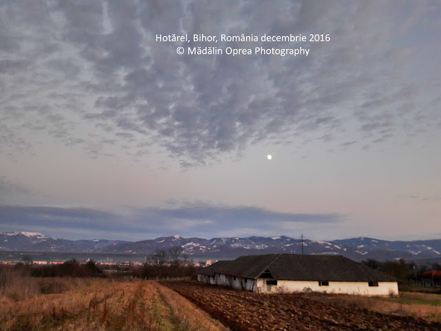 Hotarel, Bihor, Romania decembrie 2016 ; satul Hotarel comuna Lunca judetul Bihor Romania