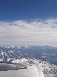 landing in Cuzco