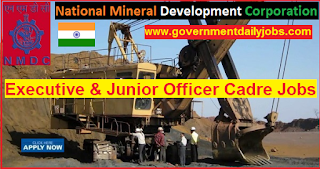 NMDC Recruitment 2018 Executive & Jr Officer Cadre 87 Posts