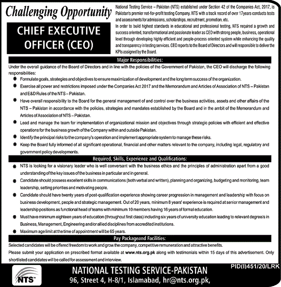 national-testing-service-nts-chief-executive-jobs-2020-apply-online