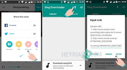 Cara Download Lagu Rekaman Smule di Android