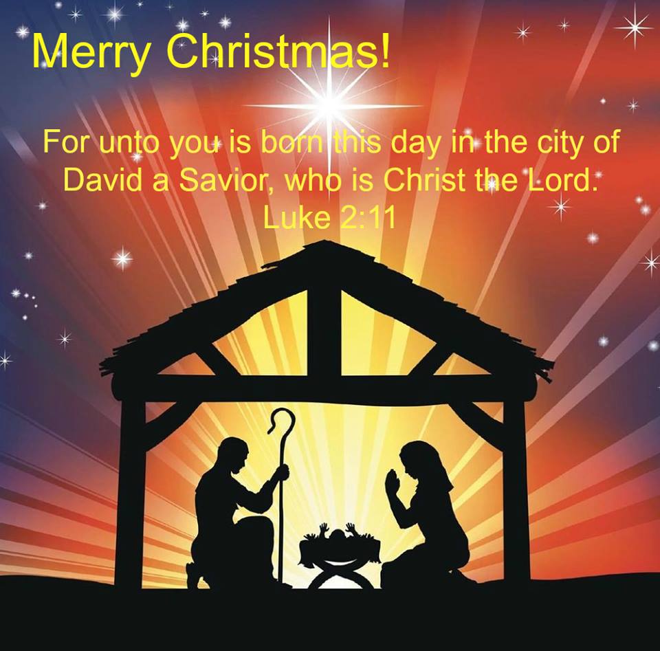 Wishing Everyone a Blessed and Merry Christmas