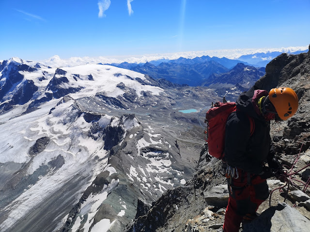 Wspinaczka - Trawers Matterhorn (mt Cervino)