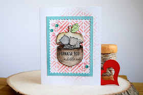Valentine Card with Neat and Tangled Nuts about You by Jess Gerstner