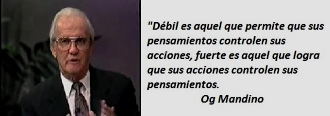 LAS MEJORES FRASES DE OG MANDINO