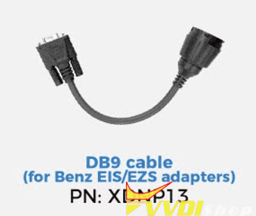 xhorse XDNP13 DB9 Cable 1