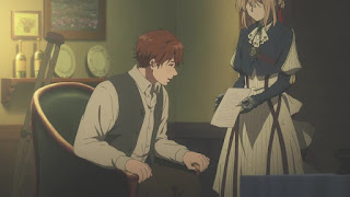 ヴァイオレット・エヴァーガーデン アニメ 9話 ギルベルト少佐 | Violet Evergarden Episode 9