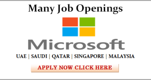  Microsoft, Qatar, Job ,Openings ,2016