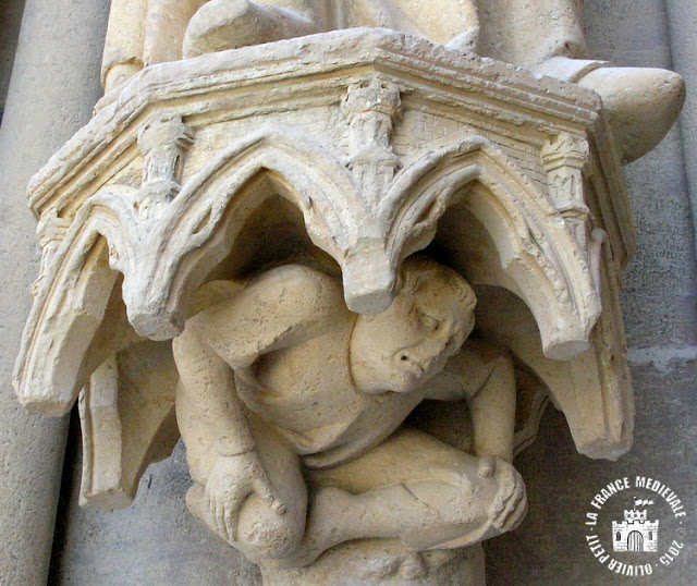 REIMS (51) - Cathédrale Notre-Dame (Extérieur - Façade occidentale)