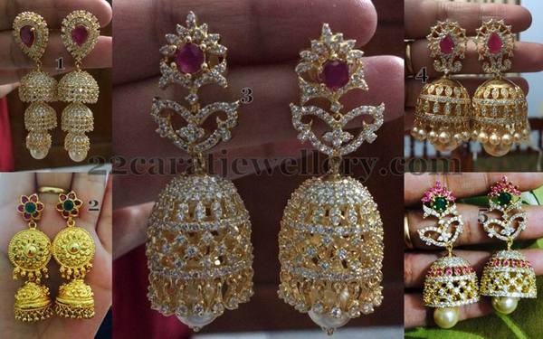 Original Look Imitation Jhumkas